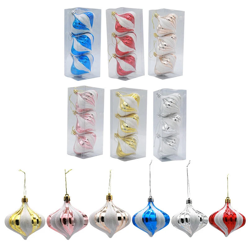 8Cm Christmas Balls Set Party Wedding Decorations Christmas Tree Decorations Christmas Ornaments Toys Christmas Balls New Year